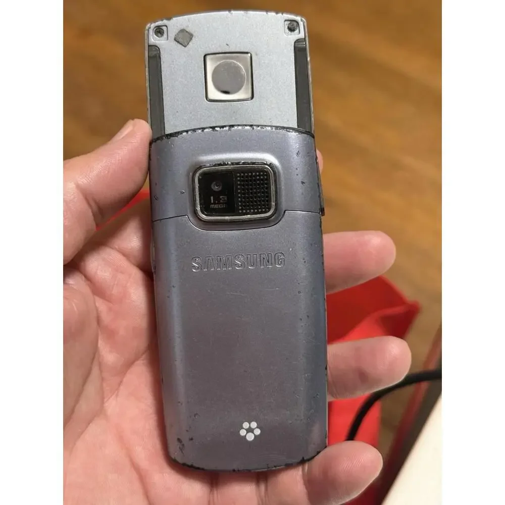 Samsung Katalyst SGH-T739 - Blue and Silver ( T-Mobile ) Rare ( Untested)